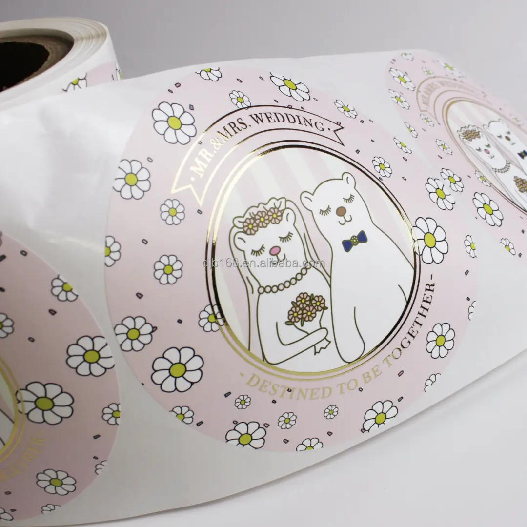 Custom Outdoor Labels Gold Stamping Process Wholesale - DJB 11