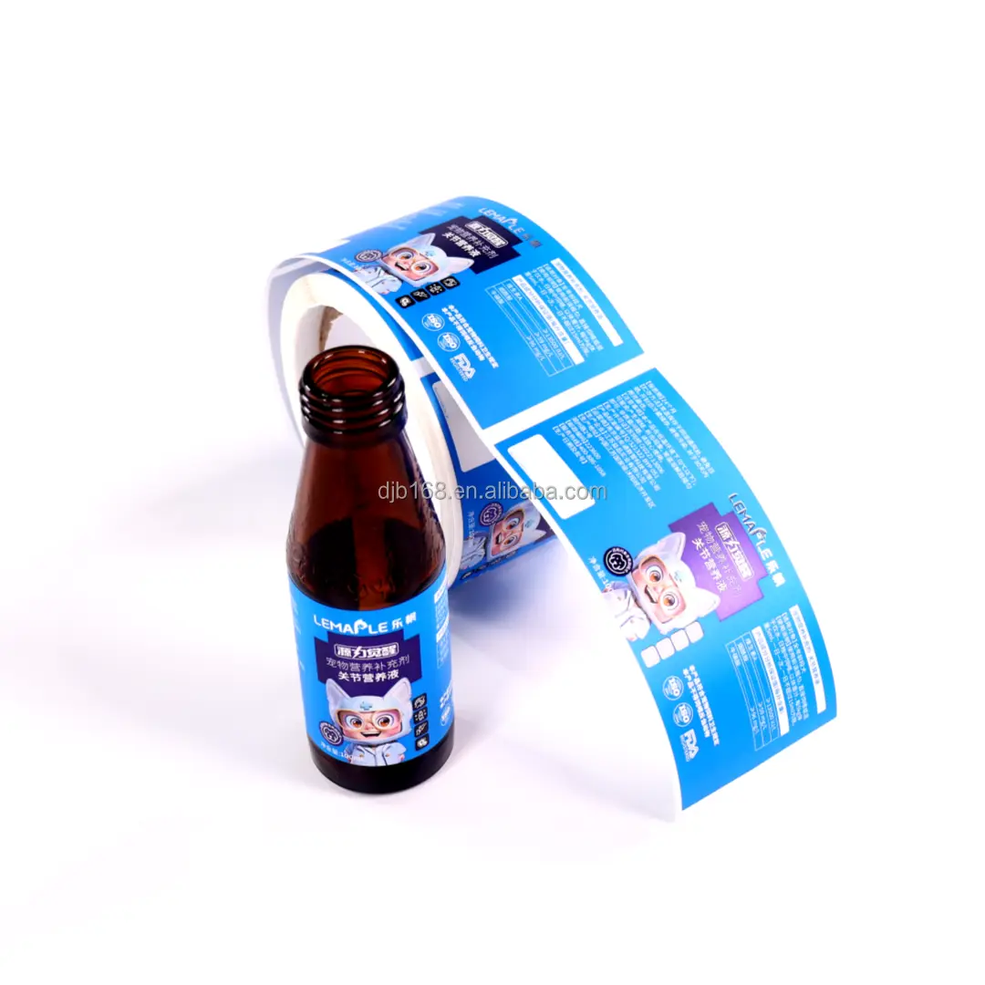 Custom Labels for Food Containers Matte Lamination by DJB 8