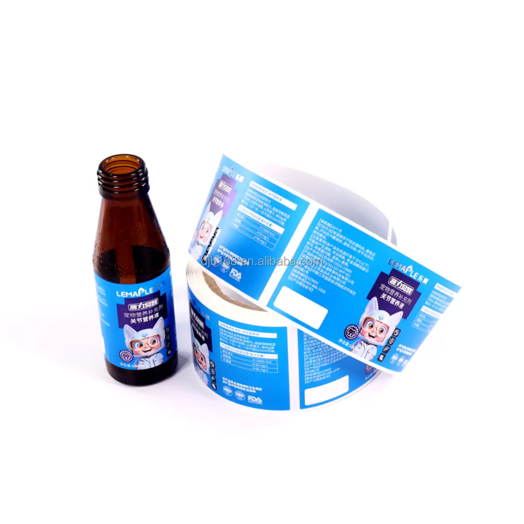 Custom Labels for Food Containers Matte Lamination by DJB 12