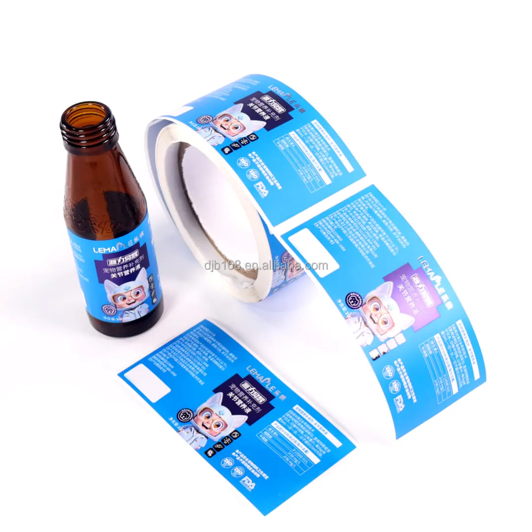 Custom Labels for Food Containers Matte Lamination by DJB 10