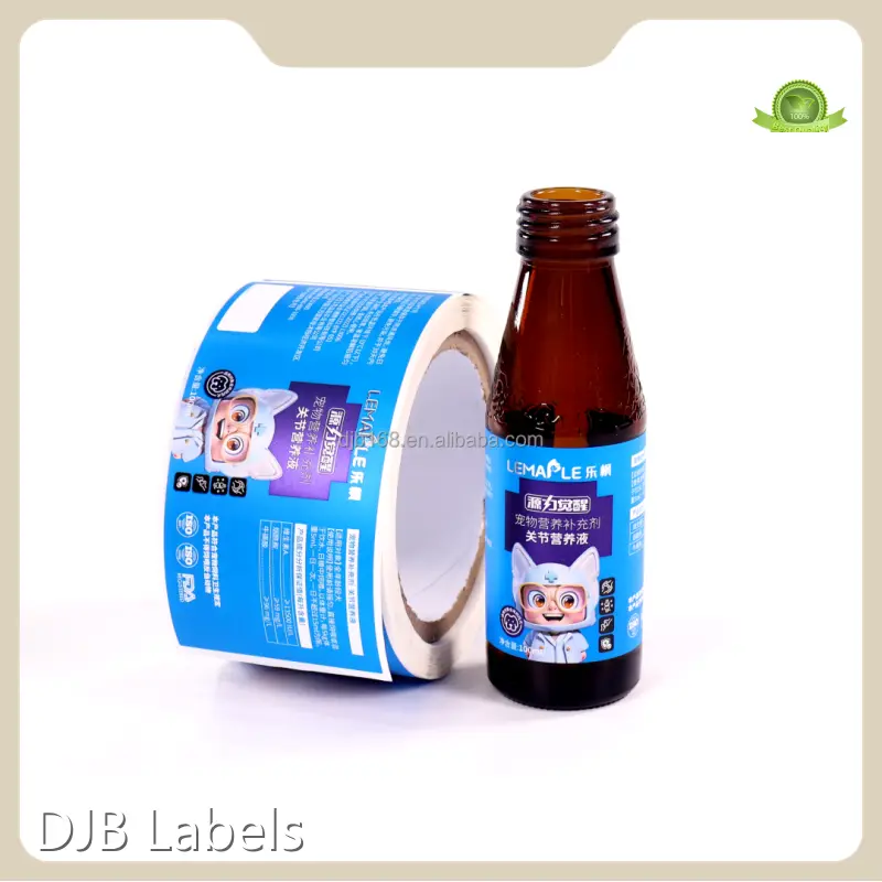 Food Seal Stickers Silk Screen UV - - DJB 1