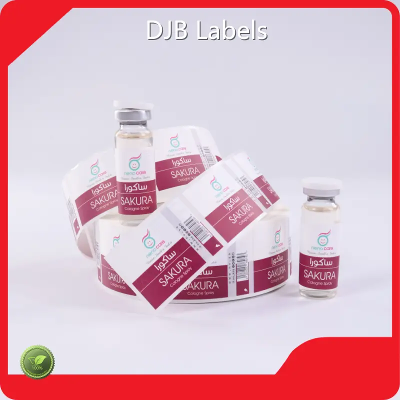 Custom Healthcare Labels Spot Printing by DJB 1