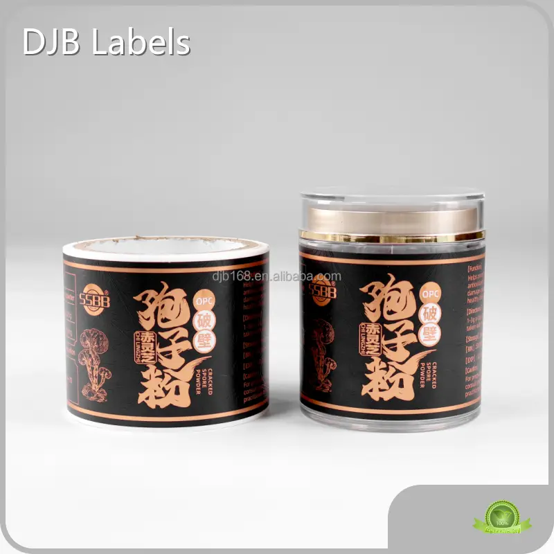 Stickers for Baked Goods Bright Silver PP - - DJB 1