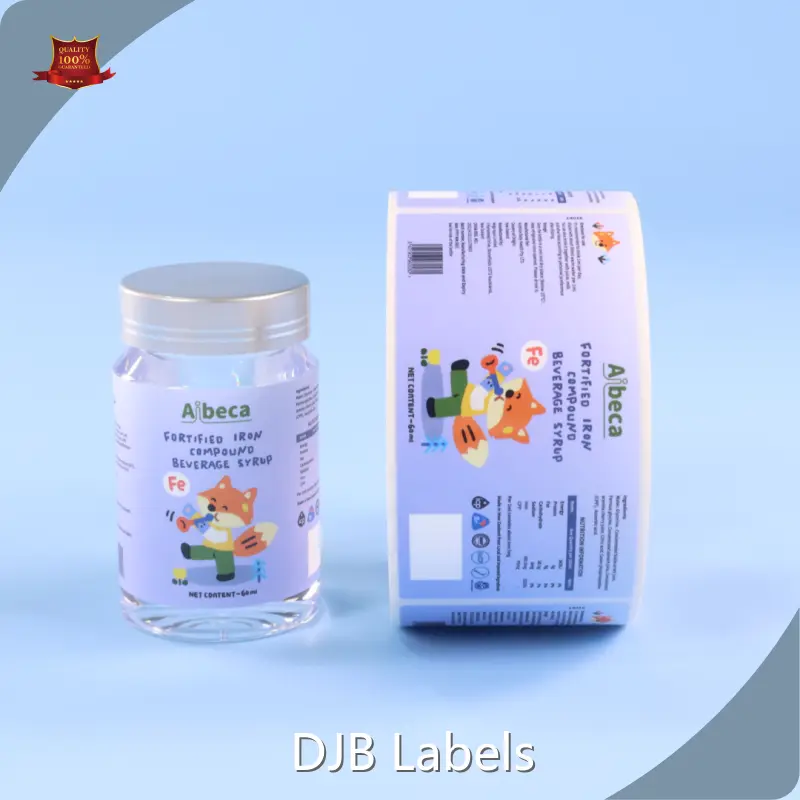 Healthcare Labels Matte Lamination - - DJB 1