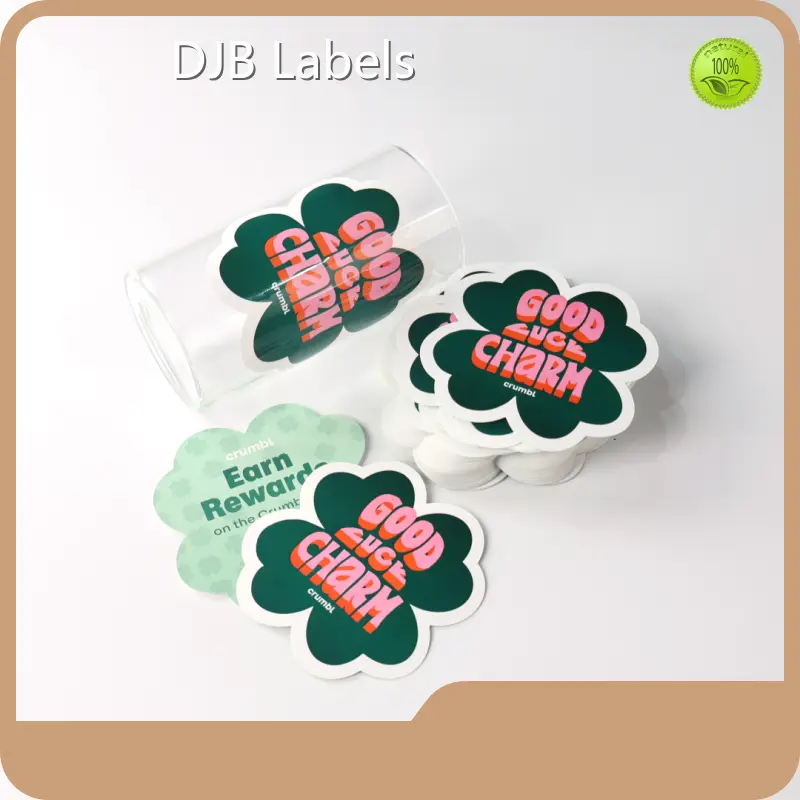 Custom Labels for Food Packaging Matte Varnishing by DJB 1