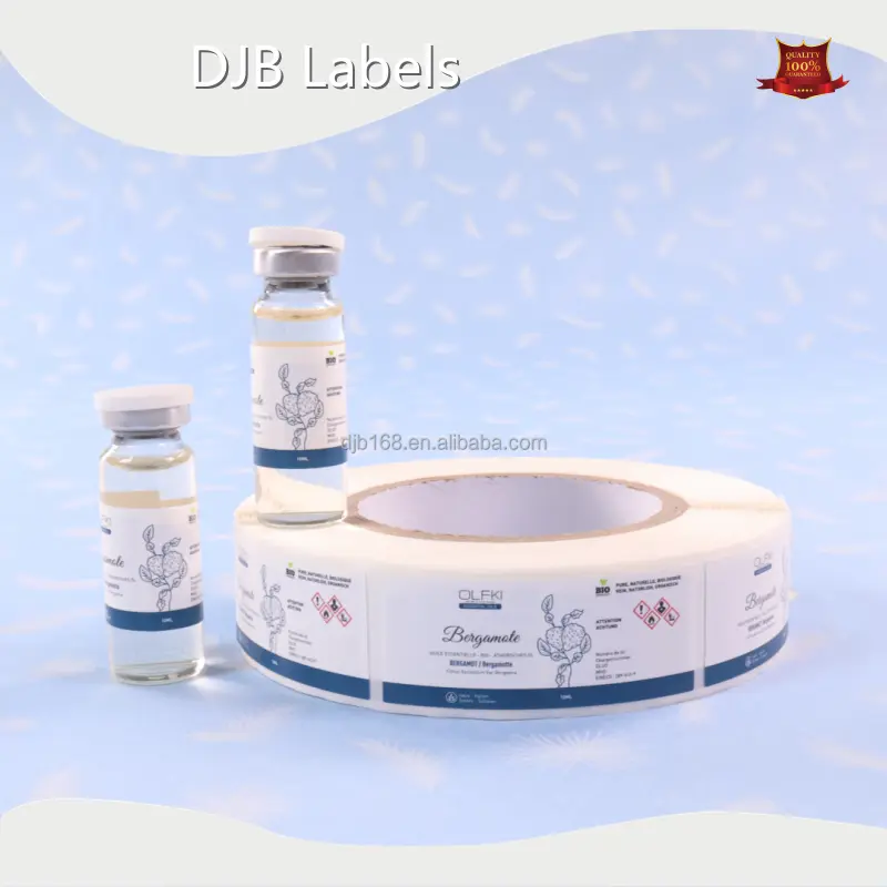 Antique Medicine Labels Double-layer Label by DJB 1