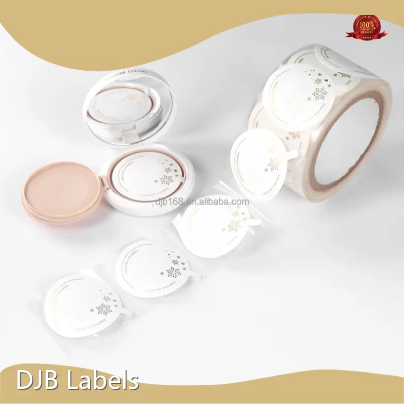 Custom Stickers Printing Gold Stamping - - DJB 1