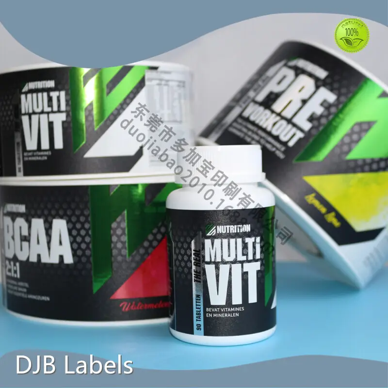 Custom Healthcare Labels Online Transaction - - DJB 1