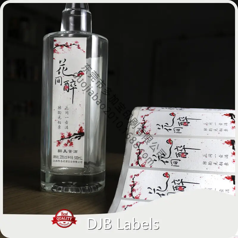 Wedding Wine Labels Online Transaction by DJB 1