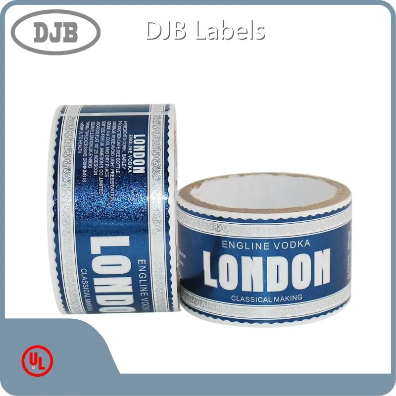 Wedding Wine Labels BOPP by DJB 1