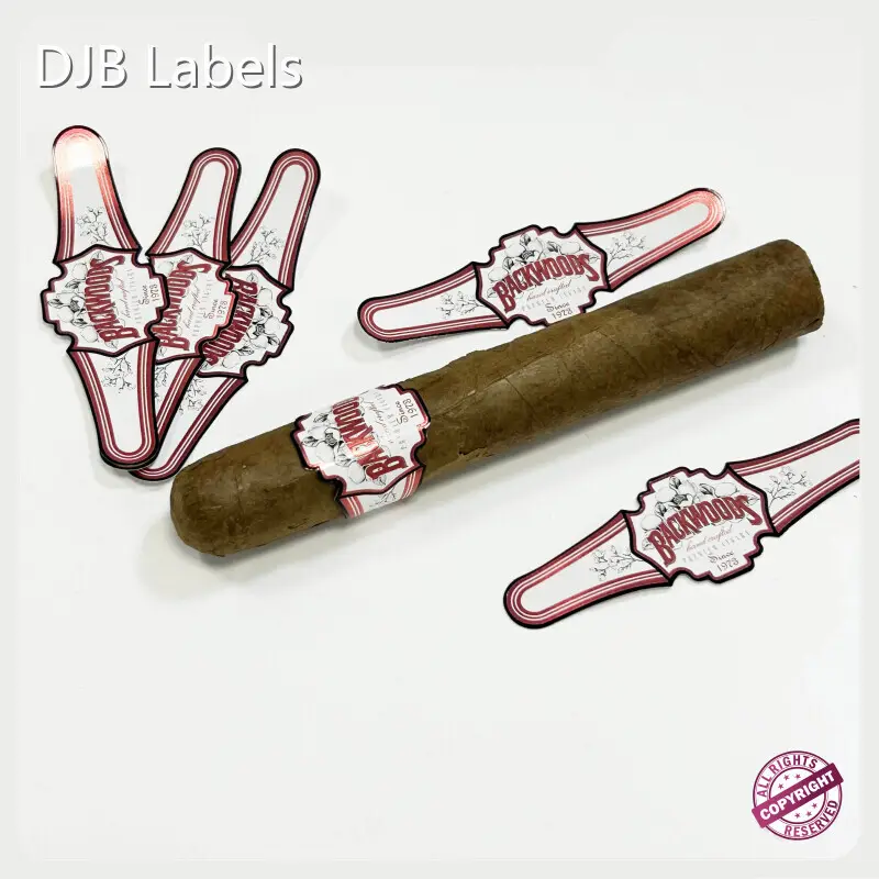 Foil Labels Custom Printed 100pcs by DJB 1