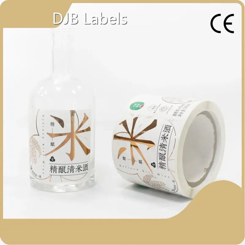 Wine Bottle Stickers 100pcs - - DJB 1