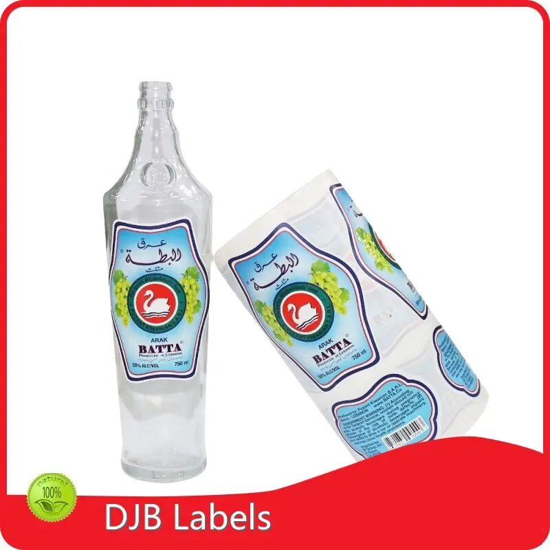 Custom Champagne Label Online Transaction Wholesale - DJB 1