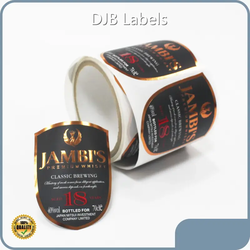 Blank Wine Labels Custom - - DJB 1