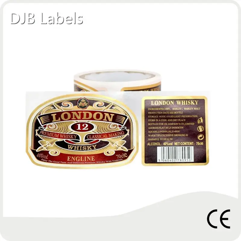 Wine Bottle Labels 7-10day by DJB 1