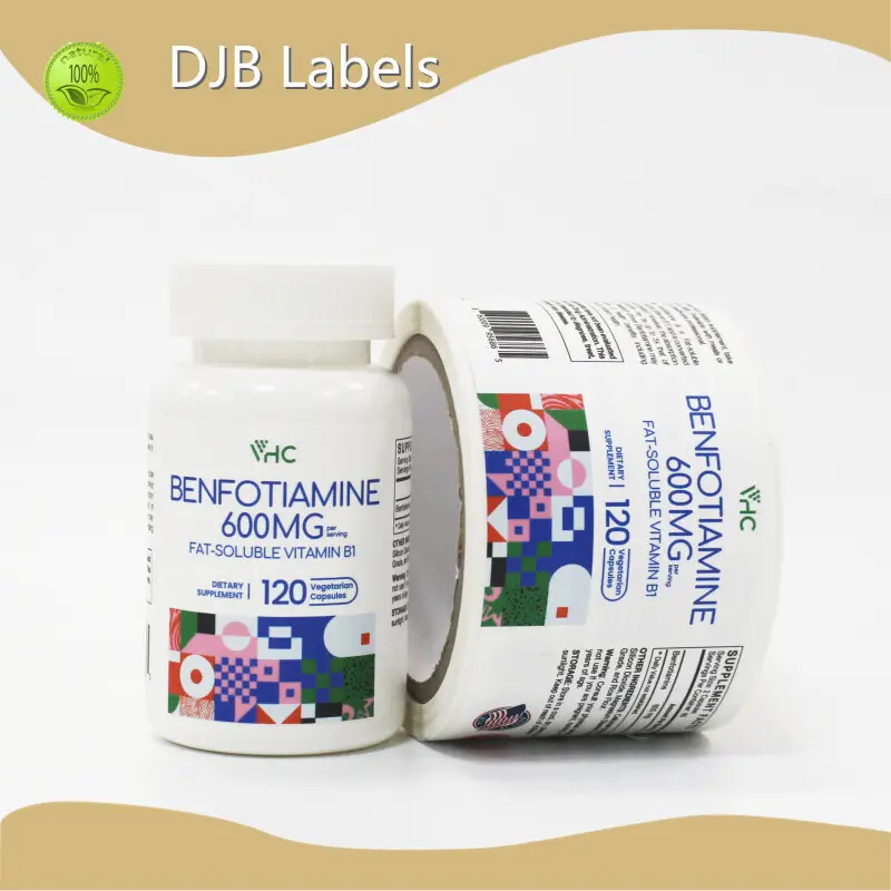 Antique Medicine Labels BOPP - - DJB 1