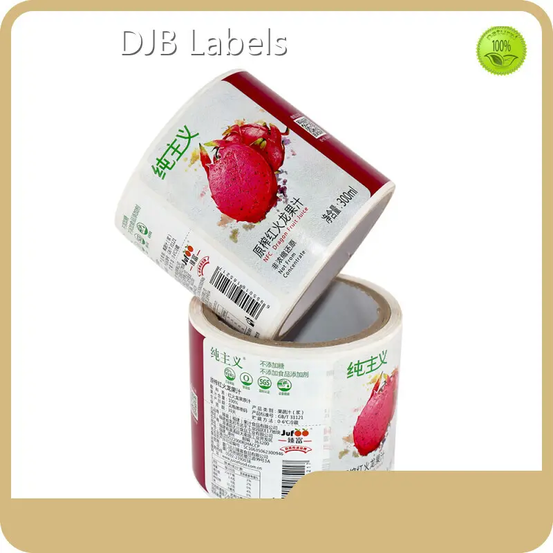 Custom Labels for Food Containers Custom Wholesale - DJB 1
