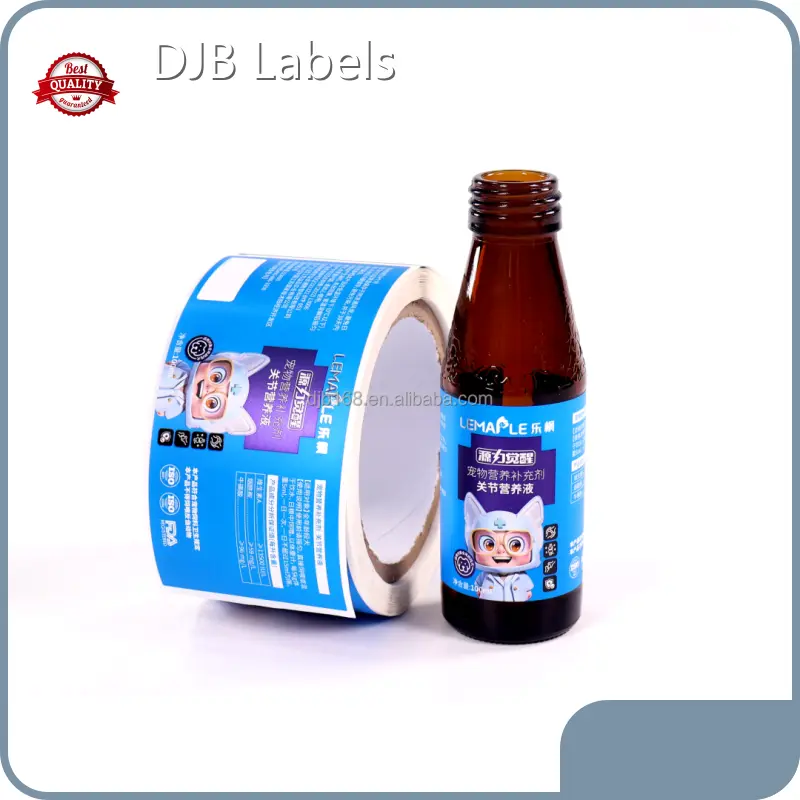 Custom Labels for Food Containers Matte Lamination by DJB 1