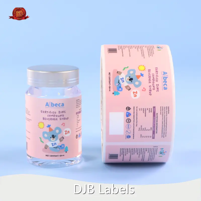 Drug Labels Silk Screen UV Wholesale - DJB 1