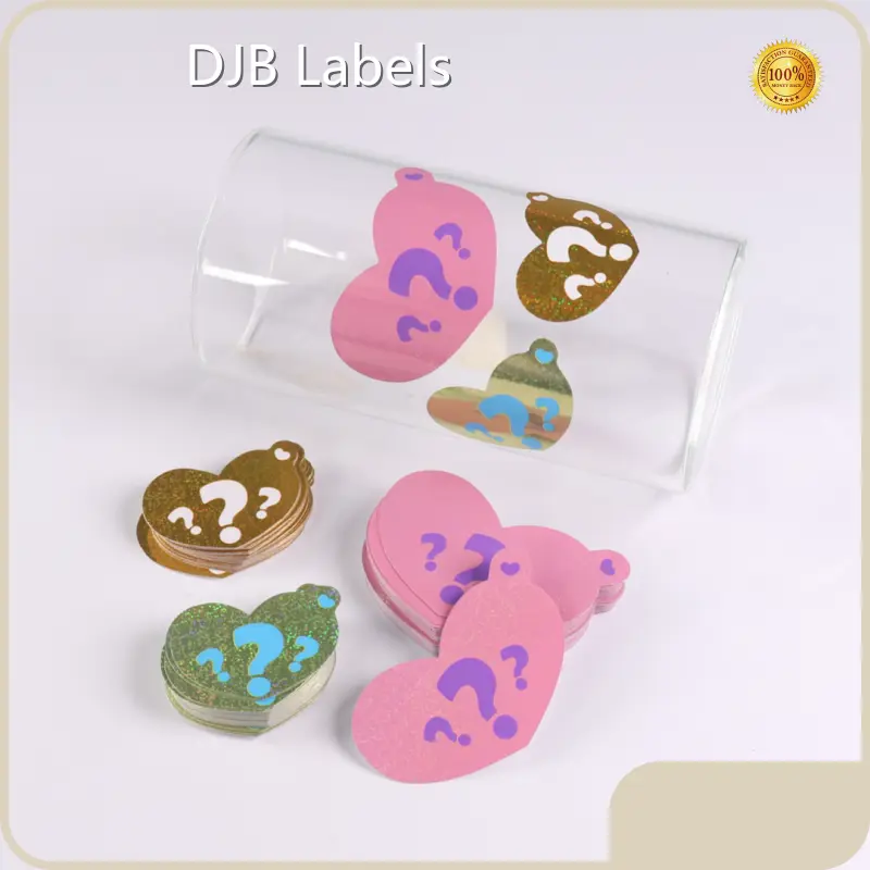 Cute Custom Labels Plastic Bags Or Cartons Wholesale - DJB 1