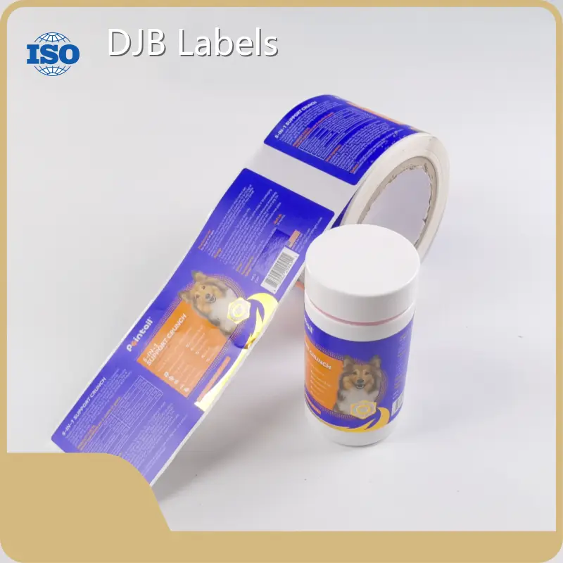 Stickers for Food Packaging Roll + Carton Wholesale - DJB 1