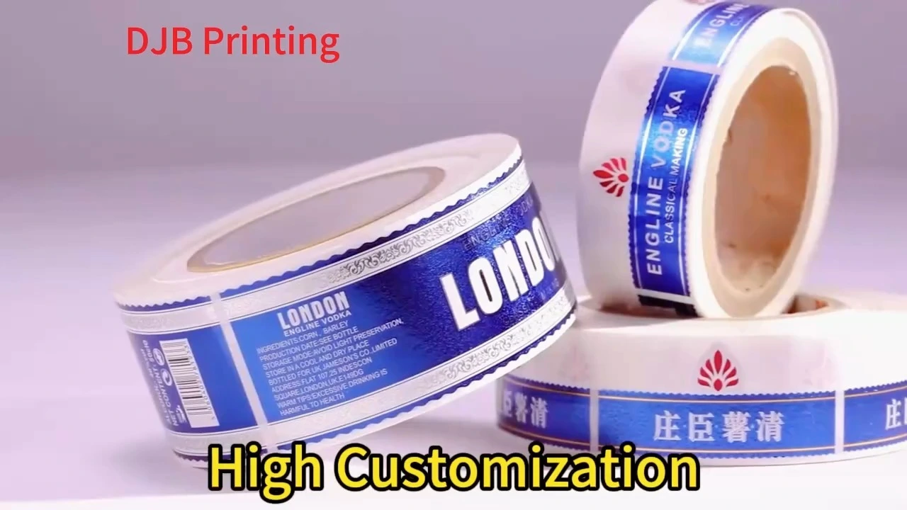 Coated paper with silk screen UV printing and cold silver stamping process custom wine labels Custom Label for Wine Custom Wine Label with Brand Name Cold Silver Stamping 1