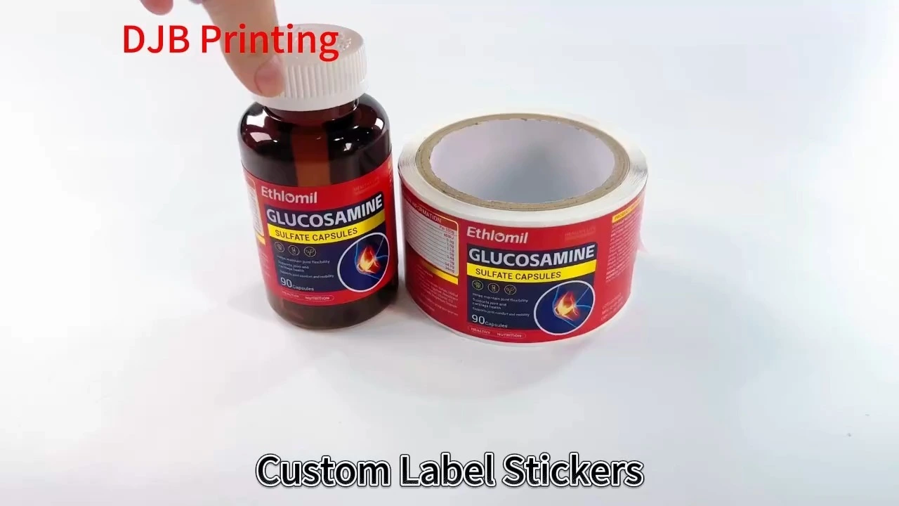 Double - Layer Metallic Silver Labels for Bottles Health Supplements Medicine Bottles1 1