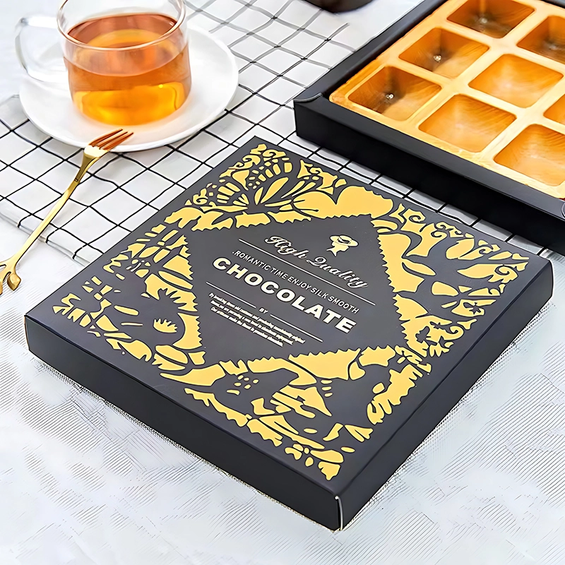 Foldable Lid and Base Chocolate Packaging Gift Box- 3000001 1
