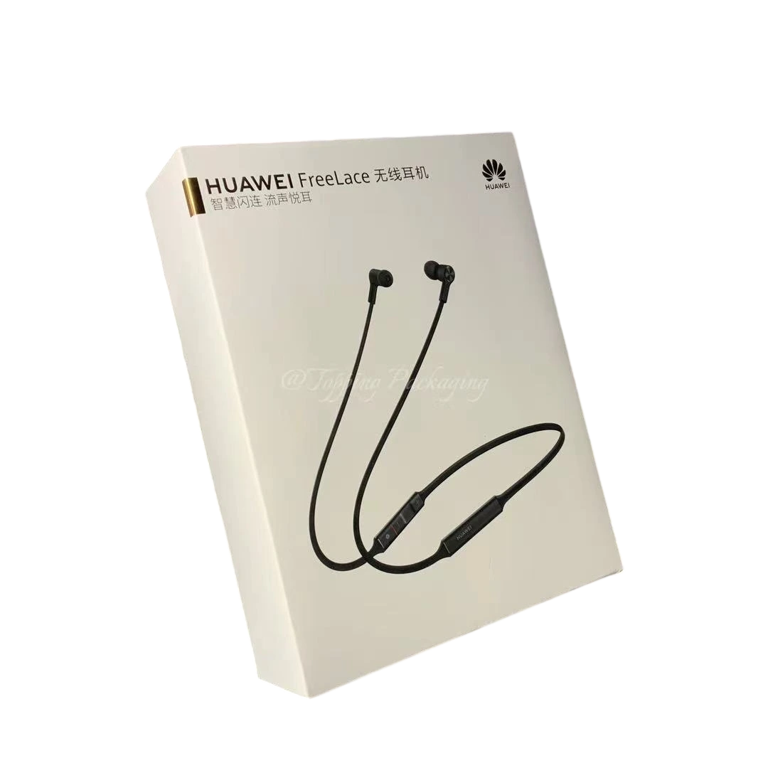 Chic Book-Style Paper Box for Bluetooth Earphones with Hook and Paper Sleeve -TP00045 1