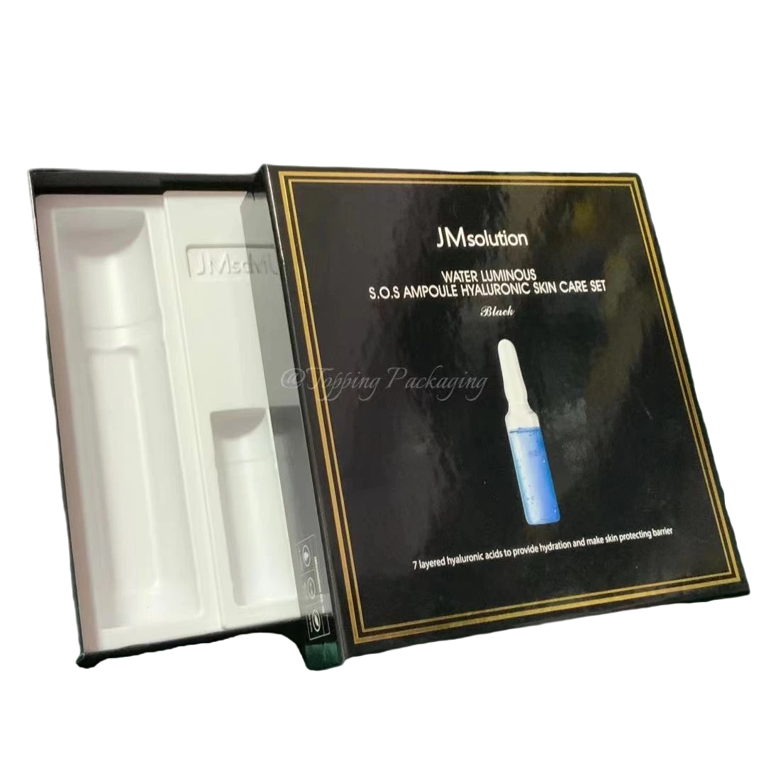Lid and Base Rigid Cosemetic Paper Box for Skin Care Set - TP00037 1