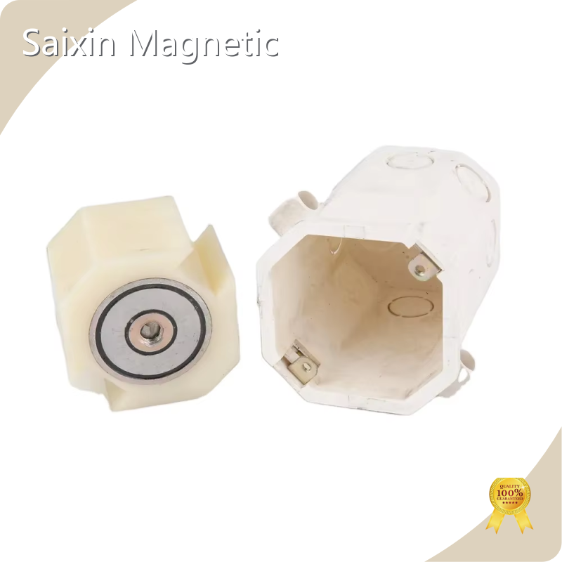 Precast Concrete Magnet Magnet+steel+nylon - - SAIXIN 1