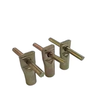 Prises de fixation à bout plat avec broche transversale 1