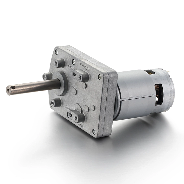 BG775 100 Rpm 12 V Motor de silla de ruedas eléctrica con engranaje helicoidal 1