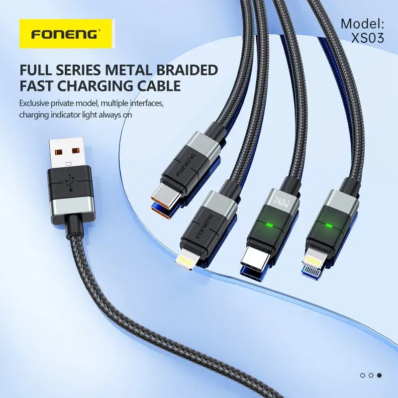 Mini Usb Data Cable 1.2 M OD4.0 FONENG Company 4
