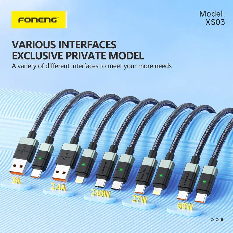 Mini Usb Data Cable 1.2 M OD4.0 FONENG Company 5