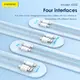 Custom Data Cable Wholesale Type-C: 3A for Iphone: 2.4A FONENG 3