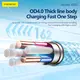 Custom Data Cable Wholesale Type-C: 3A for Iphone: 2.4A FONENG 4
