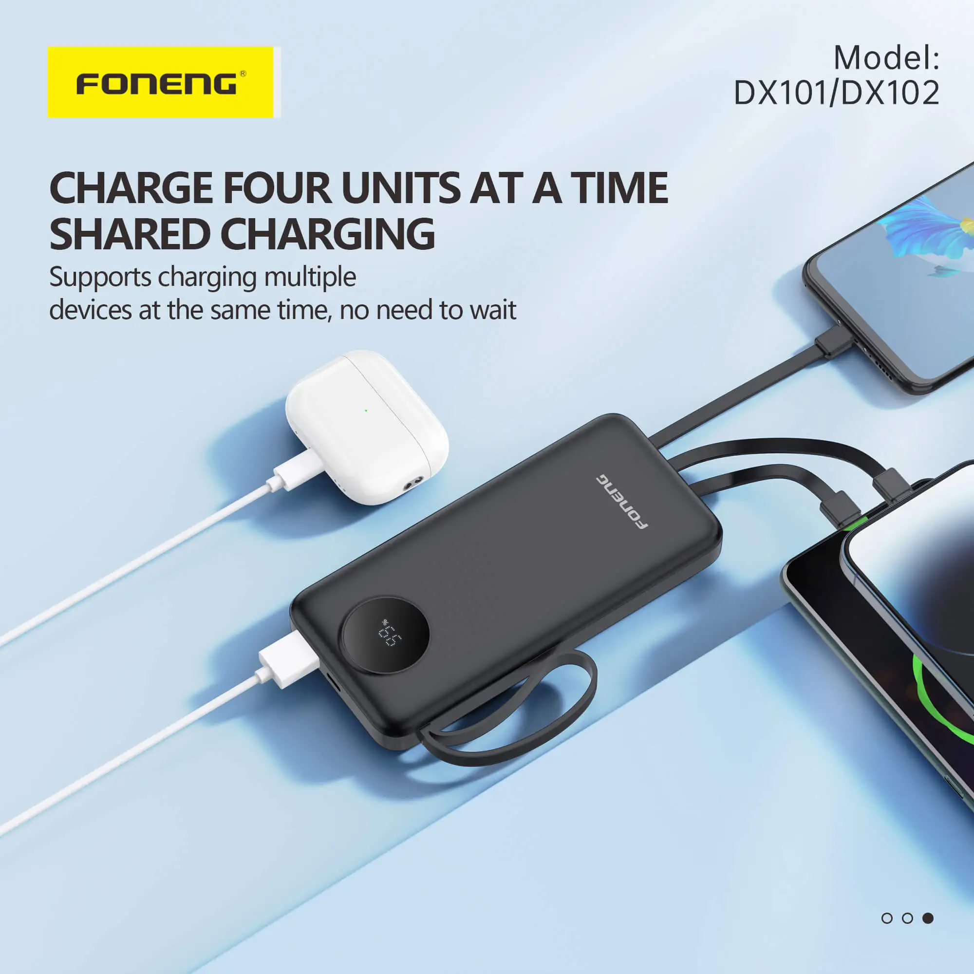 Large Capacity Power Bank Large Portable Power Bank Charger DX101-DX102 21