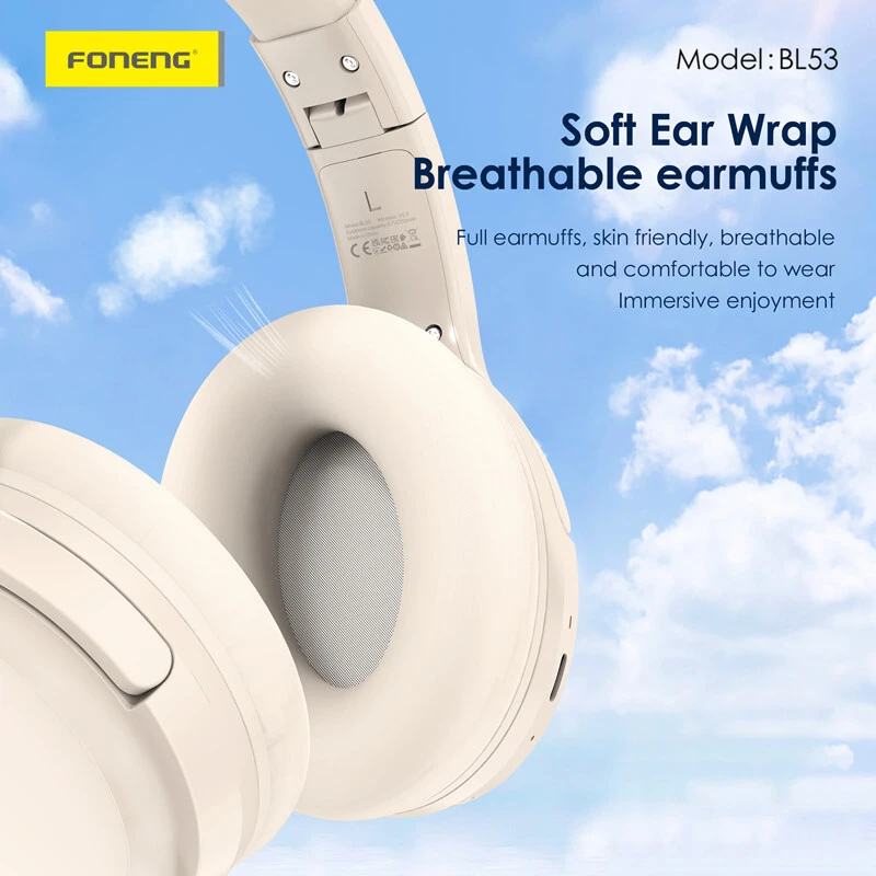 FONENG Foldable Bluetooth Headset Wireless Sports Headphones BL53 24