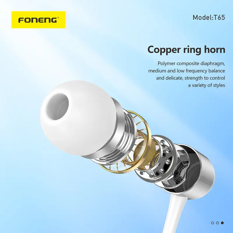 Best Wired Earphones with Noise Cancellation FONENG FONENG Company 4