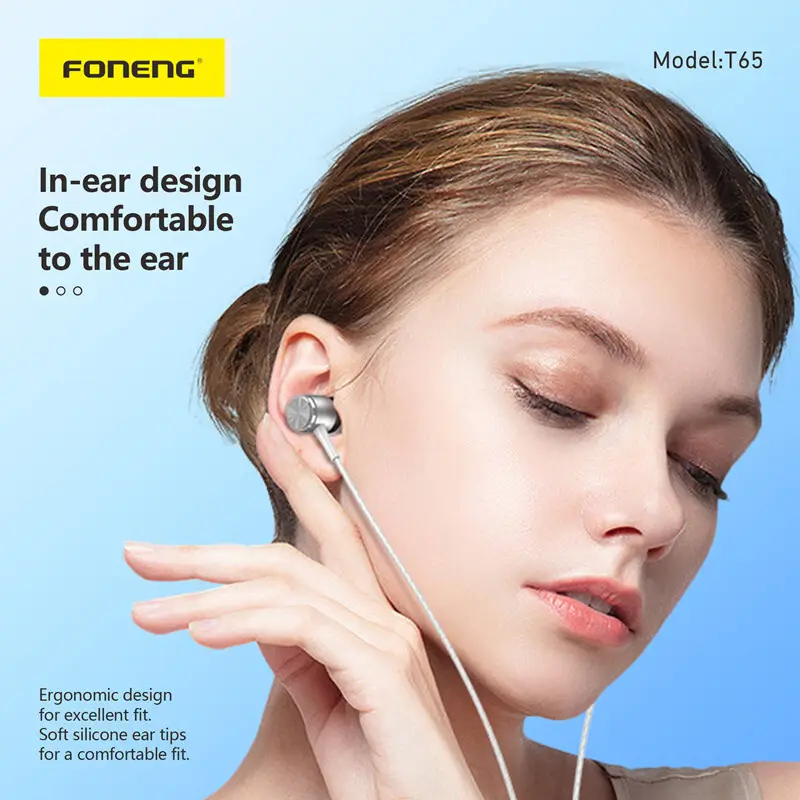 Best Wired Earphones with Noise Cancellation FONENG FONENG Company 5
