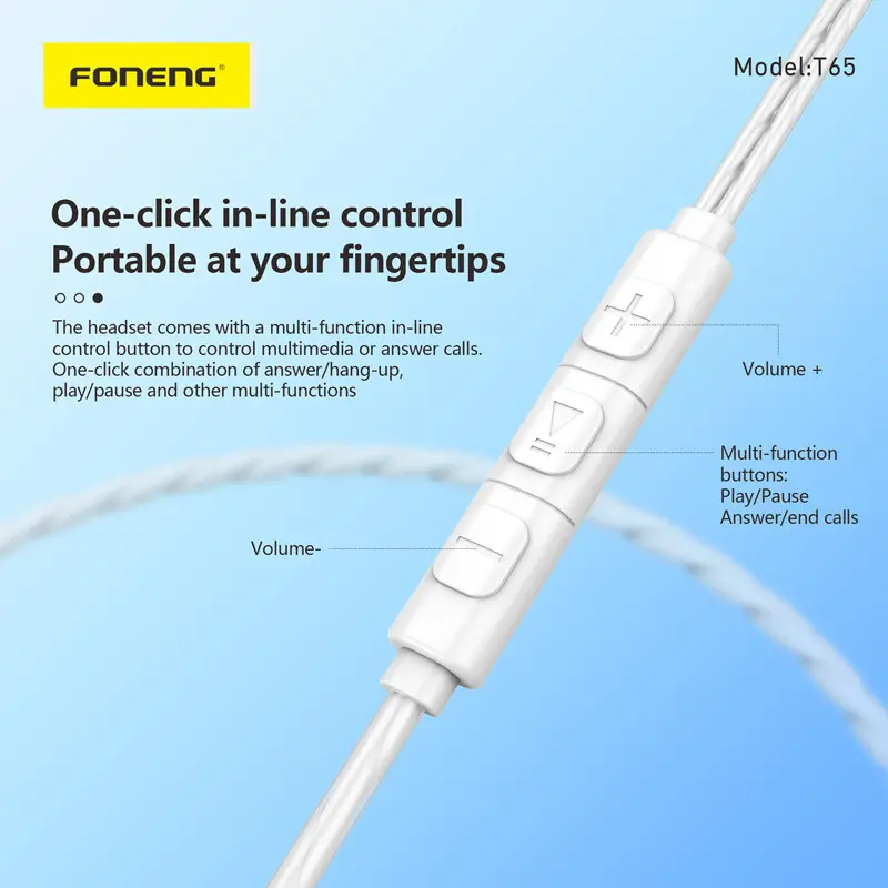 Best Wired Earphones with Noise Cancellation FONENG FONENG Company 8