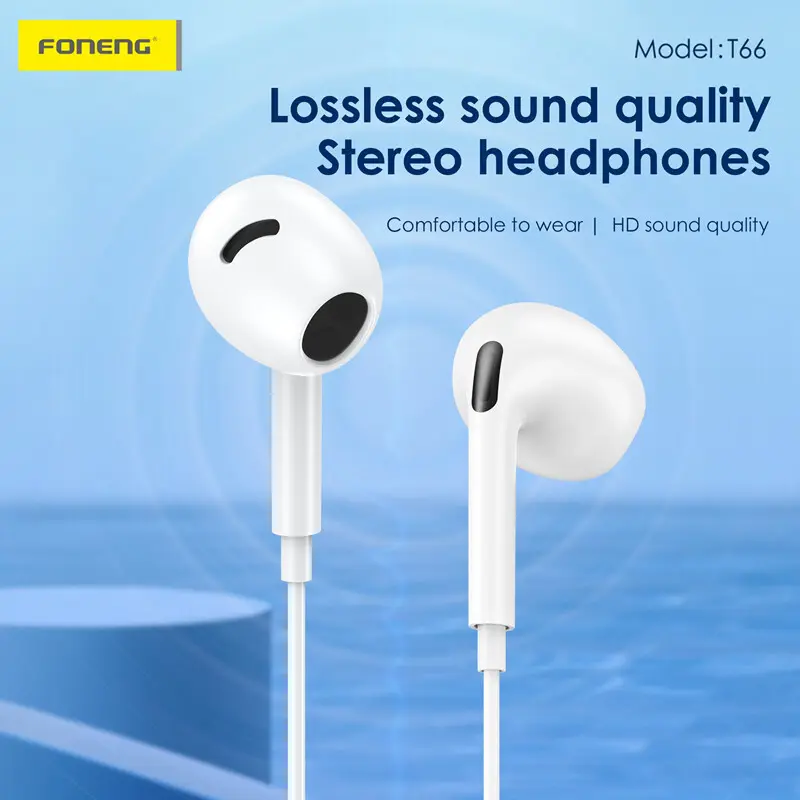 Wired Earphones with Good Mic Quality Factory FONENG 6