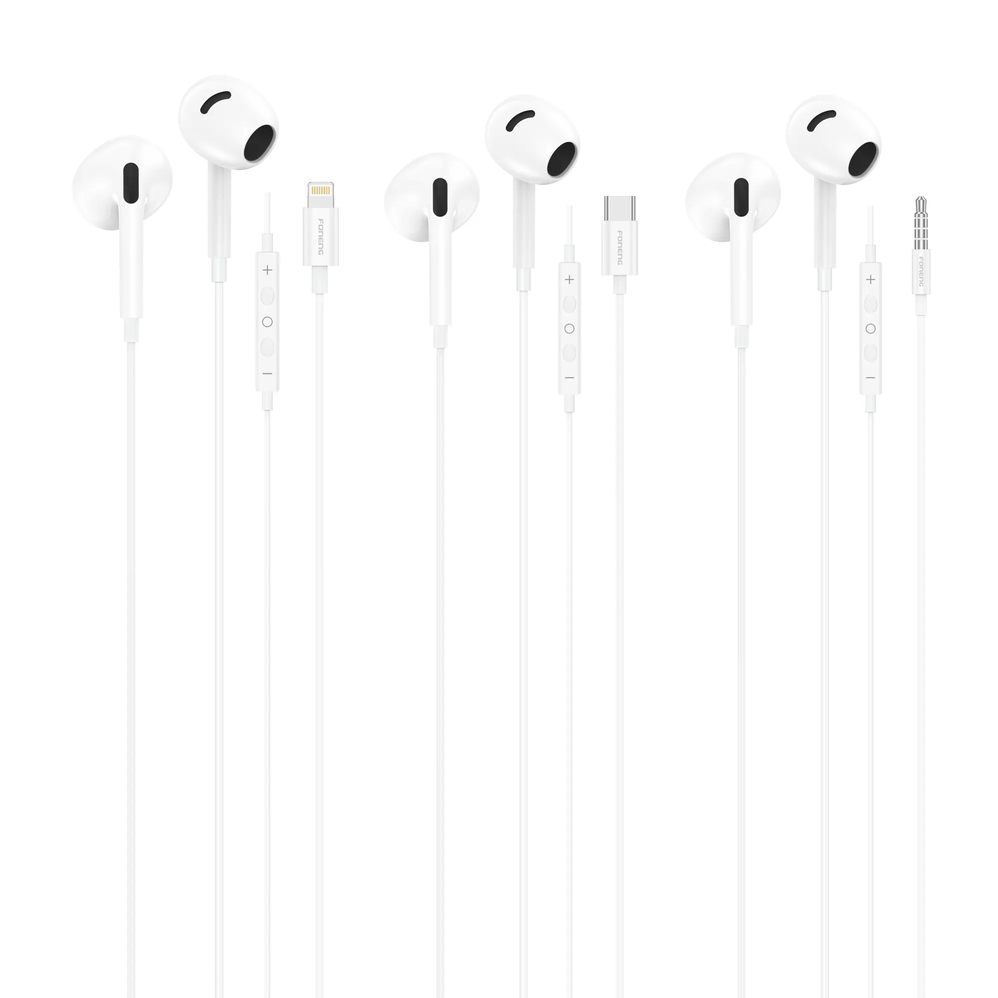 Wired Earphones with Good Mic Quality Factory FONENG 4
