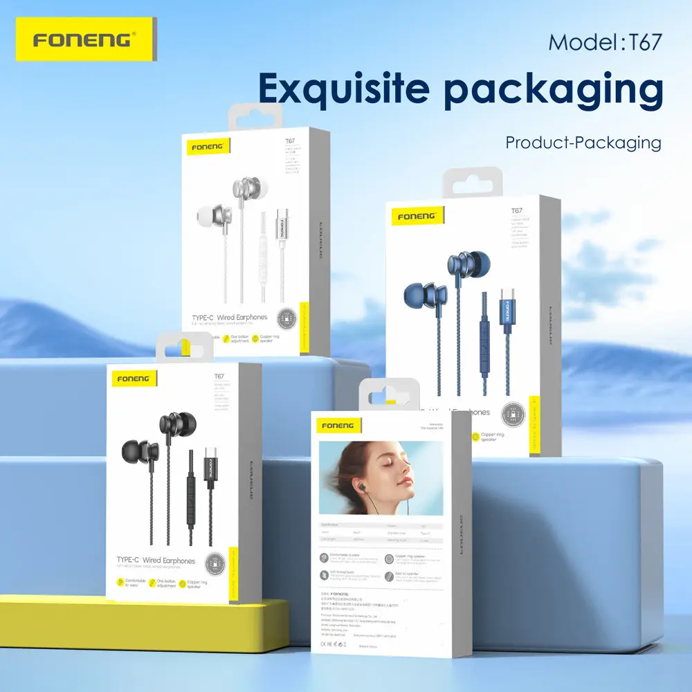 FONENG Headset Wholesale - T67 TypeC 12