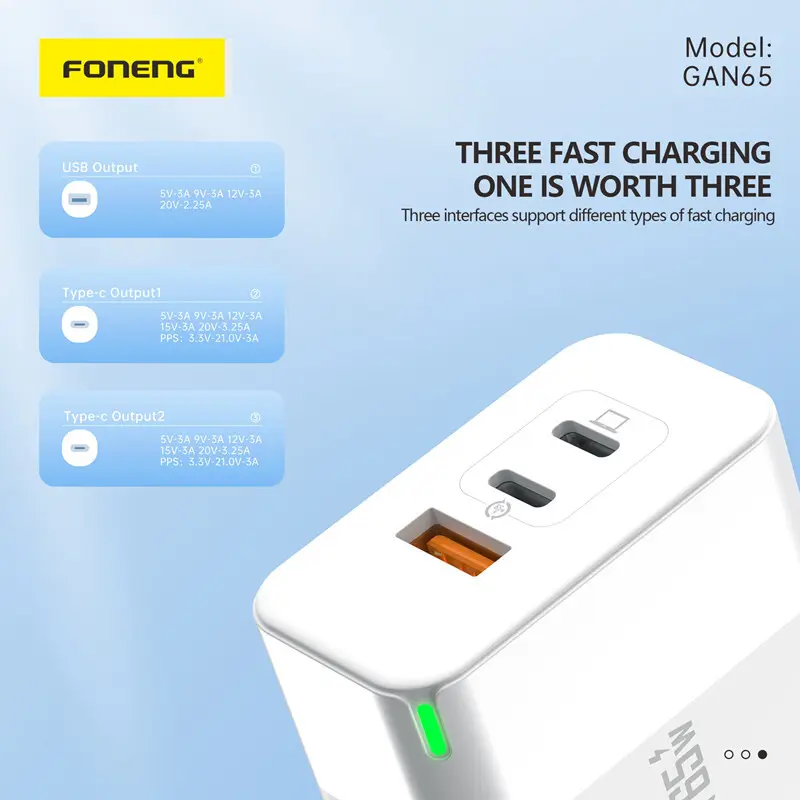 Wholesale FONENG Usb C Multi Charger 5