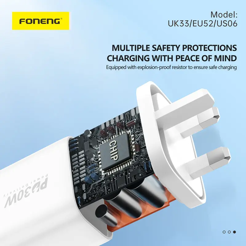 Top Fast Charging Adapter for Samsung FONENG Manufacture 11
