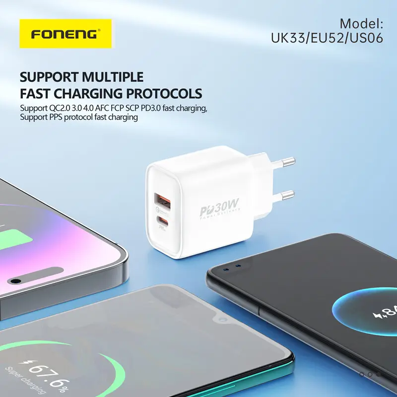 Top Fast Charging Adapter for Samsung FONENG Manufacture 7