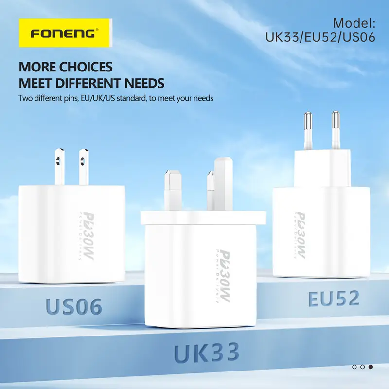 Top Fast Charging Adapter for Samsung FONENG Manufacture 6