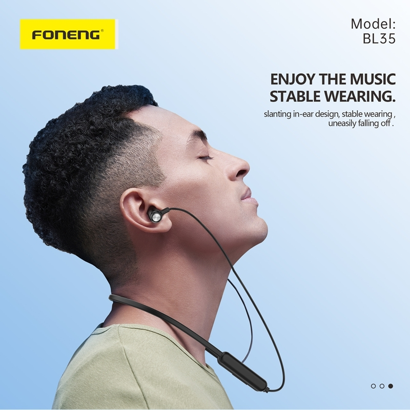 BL35 Sports Magnetic Neckband Long Standby Bluetooth Earphone BL35 22